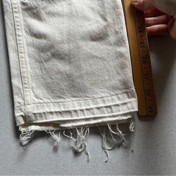 Denim Forum Aritzia The Lou Low Rise Carpenter 20L straight leg jeans sz 26 - Picture 5 of 13